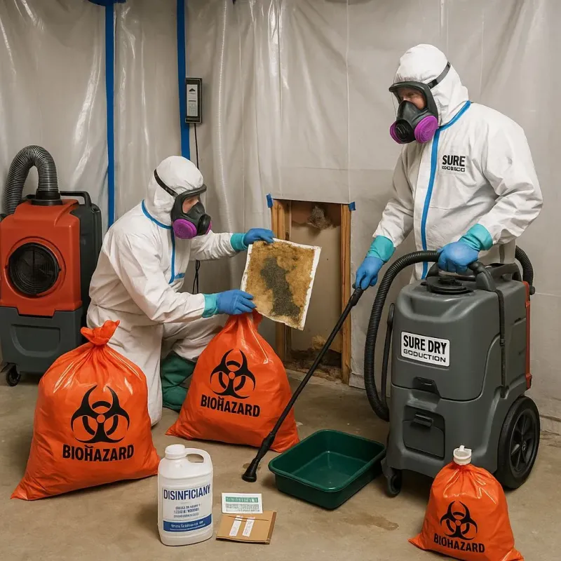 Contaminated Water Handling Protocols process in Earth, TX
